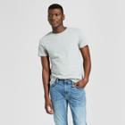 Target Men's Standard Fit Short Sleeve Sensory Friendly Crew T-shirt - Goodfellow & Co Gray
