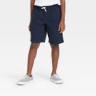 Boys' Woven Pull-on Shorts - Cat & Jack Navy