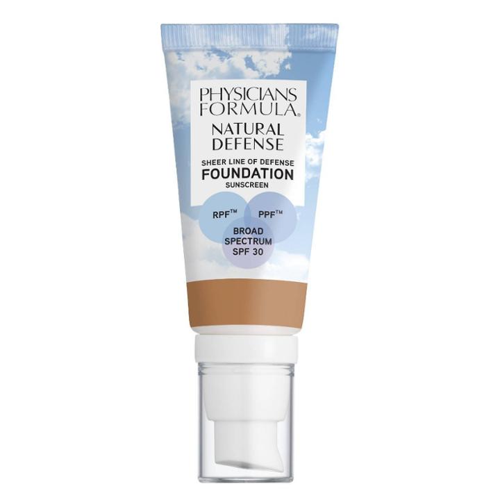 Physicians Formula Natural Defense Sheer Line Of Defense Foundation - Medium