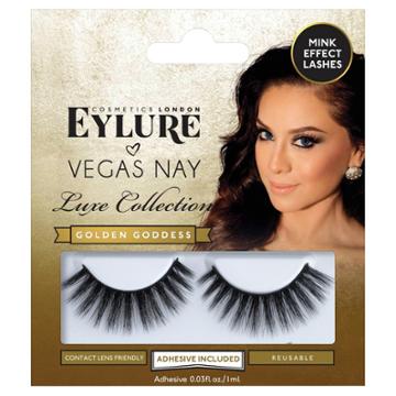 Eylure False Eyelashes Vegas Nay Luxe Collection Gold
