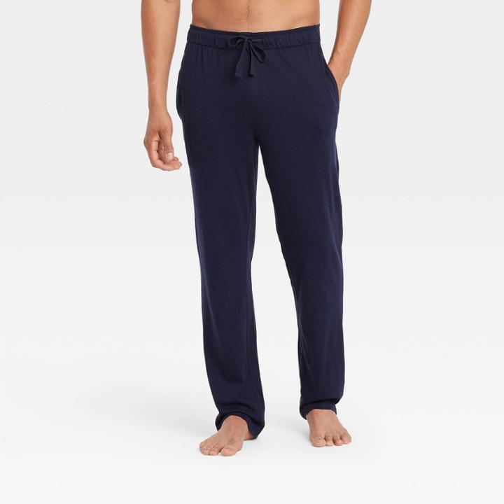 Men's 32 Knit Pajama Pants - Goodfellow & Co Xavier Navy