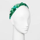 Sugarfix By Baublebar Patterned Bow Headband - Green, Girl's
