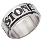 Men's Wwe Stone Cold Stainless Steel Spinner Ring -