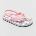 Toddler Girls' Ash Thong Sandals - Cat & Jack Pink