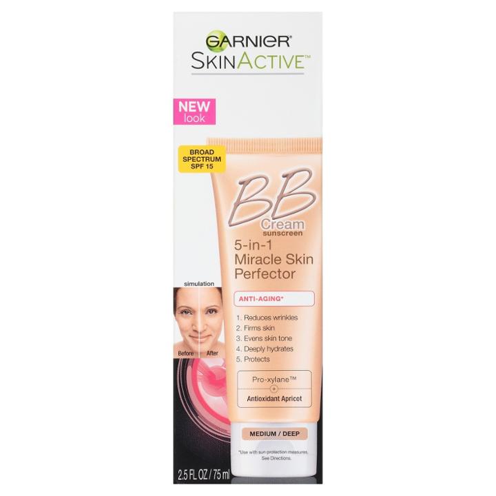 Garnier Skinactive Bb Cream 5-in-1 Miracle Skin Perfector Anti Aging -