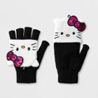Girls' Hello Kitty Gloves - Black
