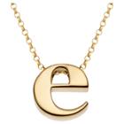 Target Sterling Silver Initial Charm Pendant, E