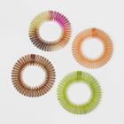 Stretch Hair Combs 4pk - Wild Fable Orange/green/brown