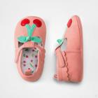 Baby Girls' Cherry Print Mary Jane Flats - Cat & Jack Pink