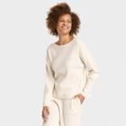 Women's Ribbed Pullover Lounge Sweater - Stars Above Oatmeal
