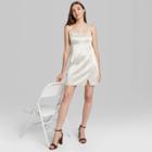 Women's Notch Slip Dress - Wild Fable Light Beige