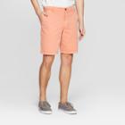 Men's 9 Pigment Chino Shorts - Goodfellow & Co Bengal Ginger Opaque