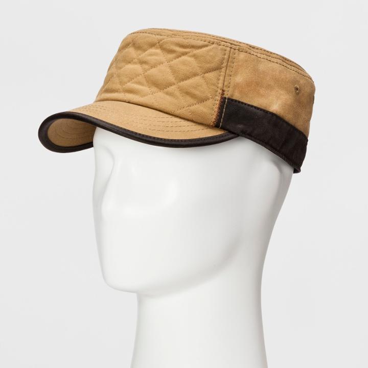 Men's Workwear Military Cadet Hat - Goodfellow & Co Tan