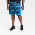 Men's Big & Tall Basketball Shorts - All In Motion Bright Blue