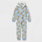 Girls' Jojo Siwa J-team Lounge Jumpsuit - Blue