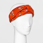 Women's Twist Front Headband - A New Day One Size, Orange