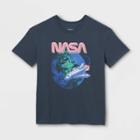 Kids' Nasa Oversized Graphic T-shirt - Art Class Charcoal Gray