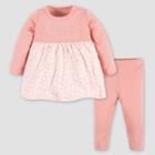 Gerber Baby Girls' 2pc Leopard Dress