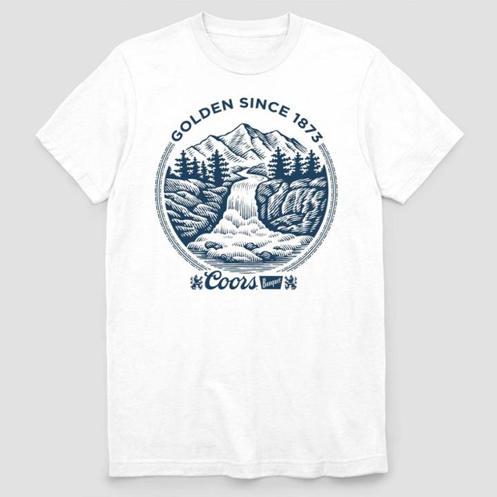 Men's Coors Banquet Short Sleeve Graphic T-shirt White