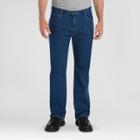 Dickies Men's Big & Tall Relaxed Fit Straight Leg 5-pocket Flex Jean Rinsed Indigo 44x32, Indigo Blue