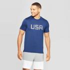 Men's Usa Training T-shirt - C9 Champion Estate Blue Heather M, Esatate Blue Heather