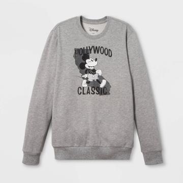 Mickey Mouse & Friends Mickey Mouse Hollywood Classic Graphic Pullover - Gray