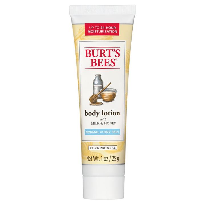 Burt's Bees Body Lotion Milk And Honey Travel