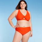 Kona Sol Women's Plus Size Zing Bikini Top - Kona
