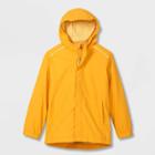 Kids' Solid Long Sleeve Rain Jacket - Cat & Jack Yellow