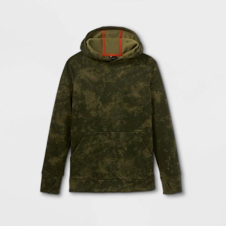 Boys' Tech Fleece Hooded Sweatshirt - All In Motion Green