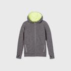 All In Motion Boys' Spacedye French Terry Full Zip Hoodie - All In