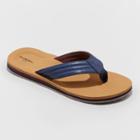 Men's Braden Flip Flop Sandals - Goodfellow & Co Navy