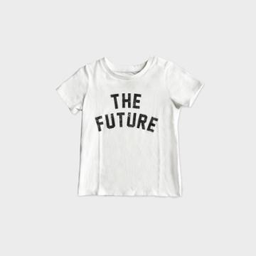 Grayson Threads Kids Kids' The Future Short Sleeve Graphic Adaptive T-shirt - White