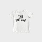 Grayson Threads Kids Kids' The Future Short Sleeve Graphic Adaptive T-shirt - White