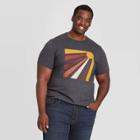 Men's Tall Standard Fit Graphic T-shirt - Goodfellow & Co Charcoal Gray