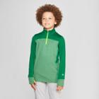 Boys' 1/4 Zip Pullover - C9 Champion Green Heather