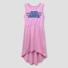 Girls' Star Wars Maxi Dress - Coral M(7-8), Size: