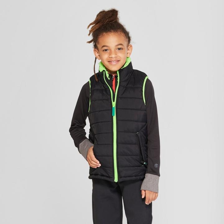 Boys' Puffer Vest - C9 Champion Black