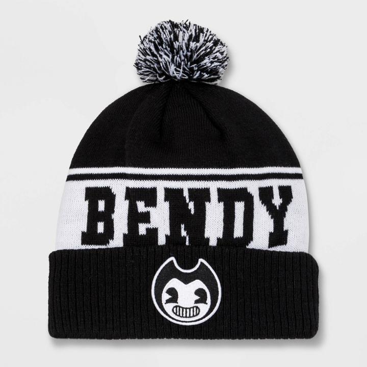 Bendy And The Ink Machine Boys' Bendy Beanie - Black