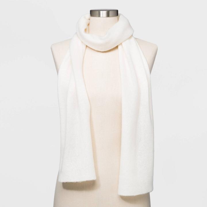 Women's Cashmere Scarf - A New Day Cream, Beige