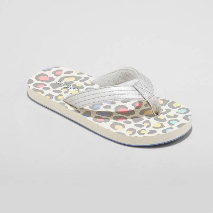 Girls' Aubrey Slip-on Flip Flop Sandals - Cat & Jack