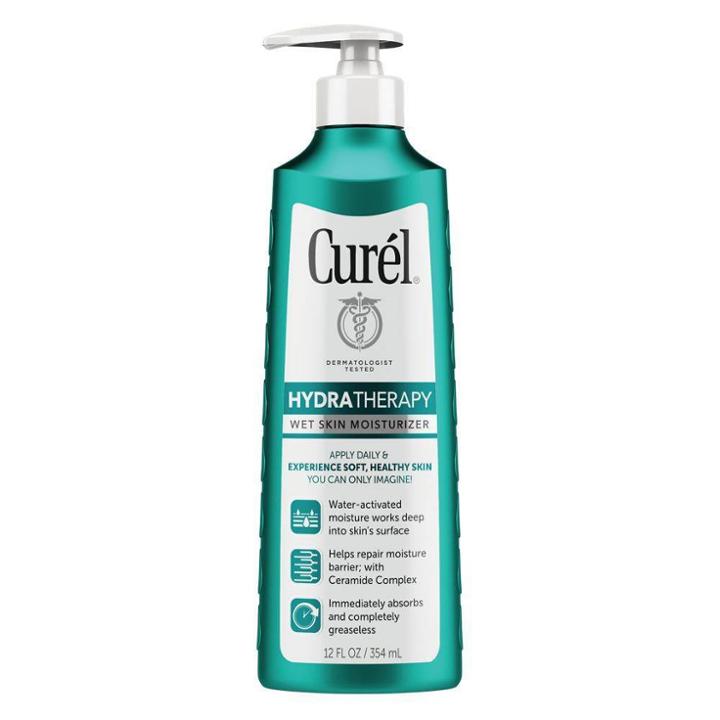 Curel Hydra Therapy Wet Skin Moisturizer - Unscented