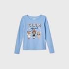 Mga Entertainment Girls' L.o.l. Surprise! 'glam Squad' Long Sleeve Graphic T-shirt - Blue
