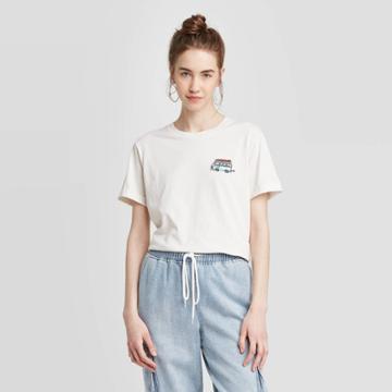Women's Volkswagen Scenic Route Short Sleeve Graphic T-shirt - Ivory