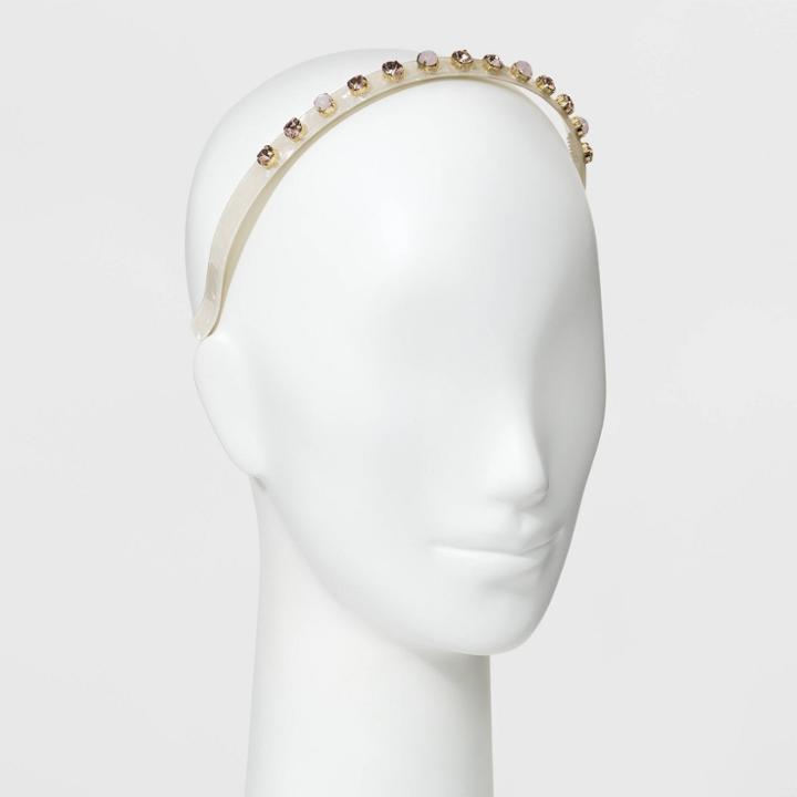 Sugarfix By Baublebar Gems Resin Headband - Blush, Women's