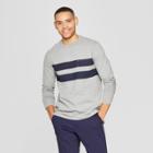 Men's Regular Fit Long Sleeve Garment Dye Pocket T-shirt - Goodfellow & Co Gray