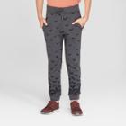 Boys' Animal Print Jogger Pants - Cat & Jack Dark Gray