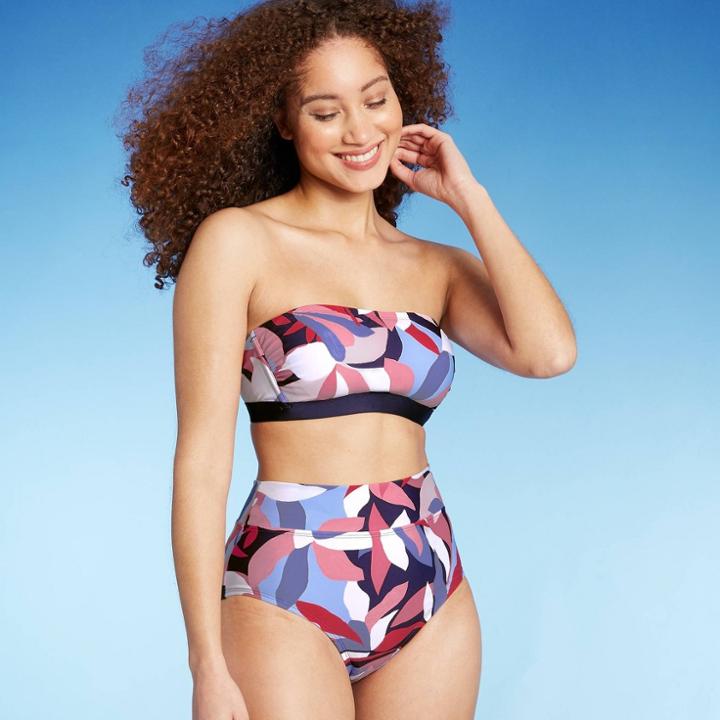 Kona Sol Women's Bandeau Halter Bikini Top - Kona