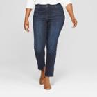 Women's Plus Size Skinny Jeans - Universal Thread Dark