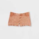 Maternity Carpenter Side Panel Jean Shorts - Isabel Maternity By Ingrid & Isabel Brown